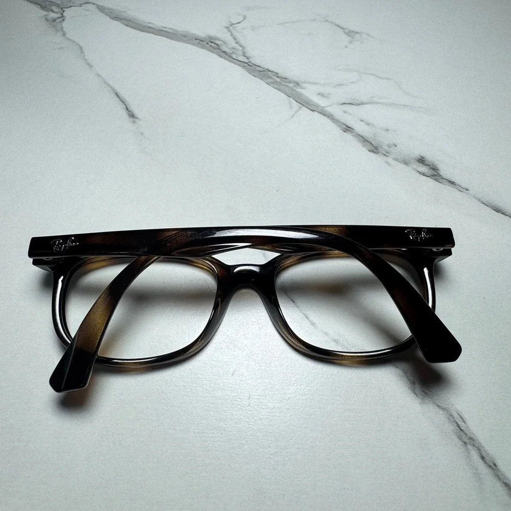 Ray-Ban RB 1584 3685 Havana Tortoise Eyeglasses Frame 46-16-125 Designer Glasses